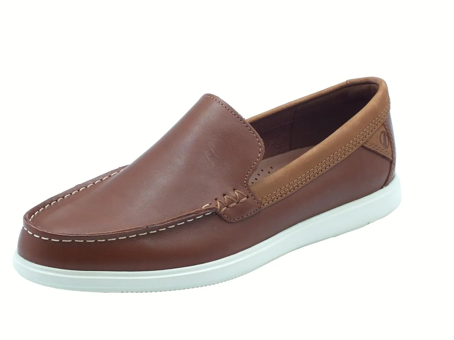 Clarks Men's Bratton Loafer, Dark Tan, 10 Men