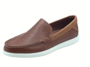 Clarks Men's Bratton Loafer, Dark Tan, 10 Men