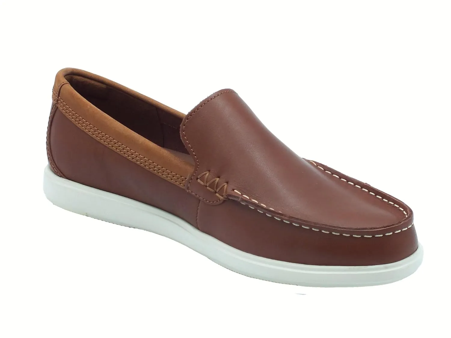 Clarks Men's Bratton Loafer, Dark Tan, 10 Men