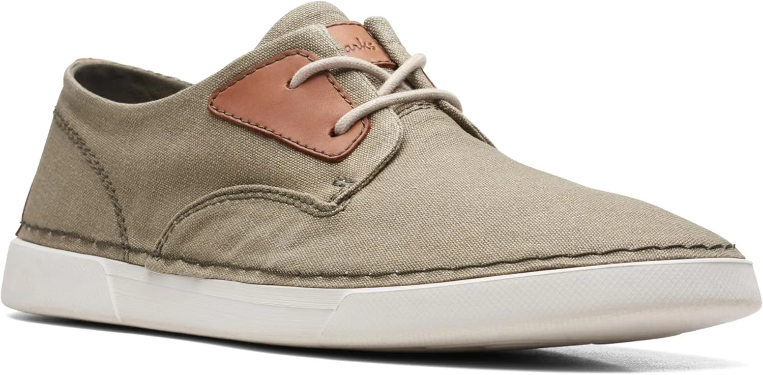 Clarks Men's Gereld Tie Trainers