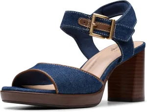 Clarks Women's AmbyrLyn Faye Heeled Sandal