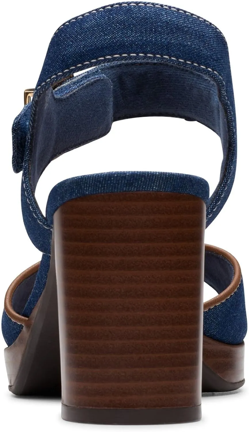 Clarks Women's AmbyrLyn Faye Heeled Sandal