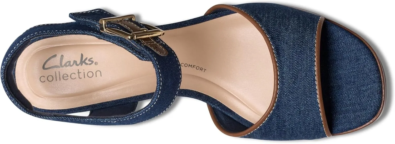 Clarks Women's AmbyrLyn Faye Heeled Sandal