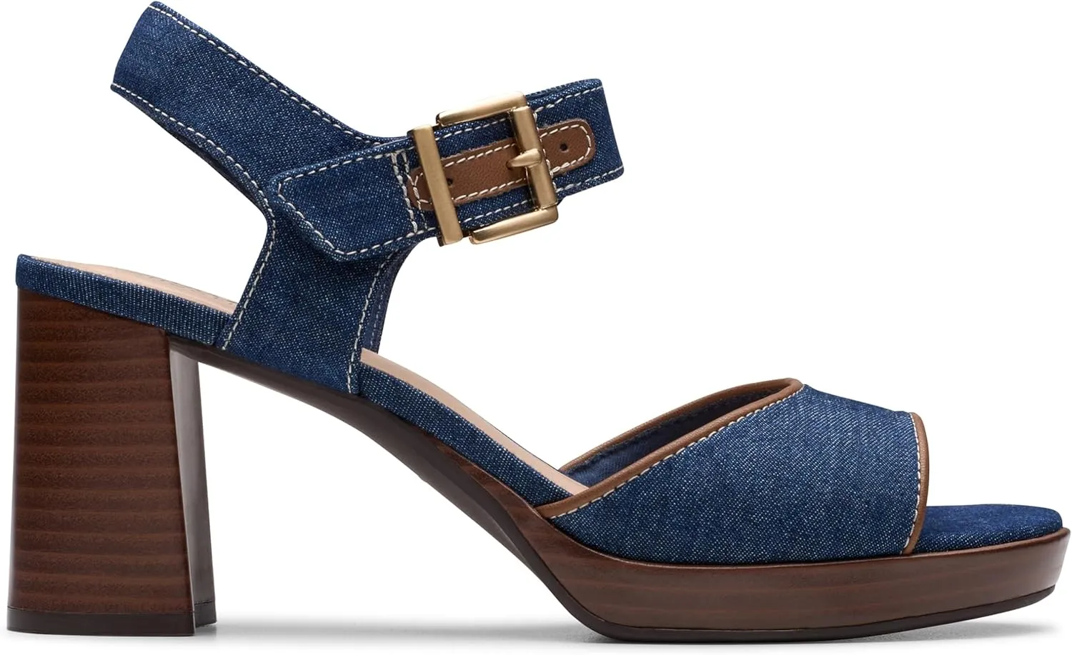 Clarks Women's AmbyrLyn Faye Heeled Sandal