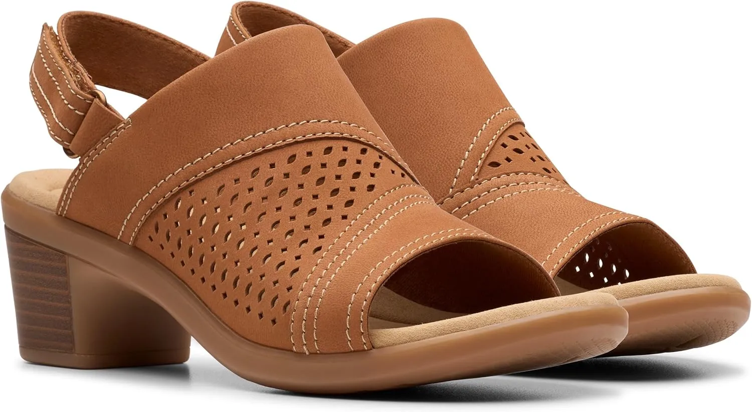 Clarks Women's Emily2 Mist Heeled Sandal