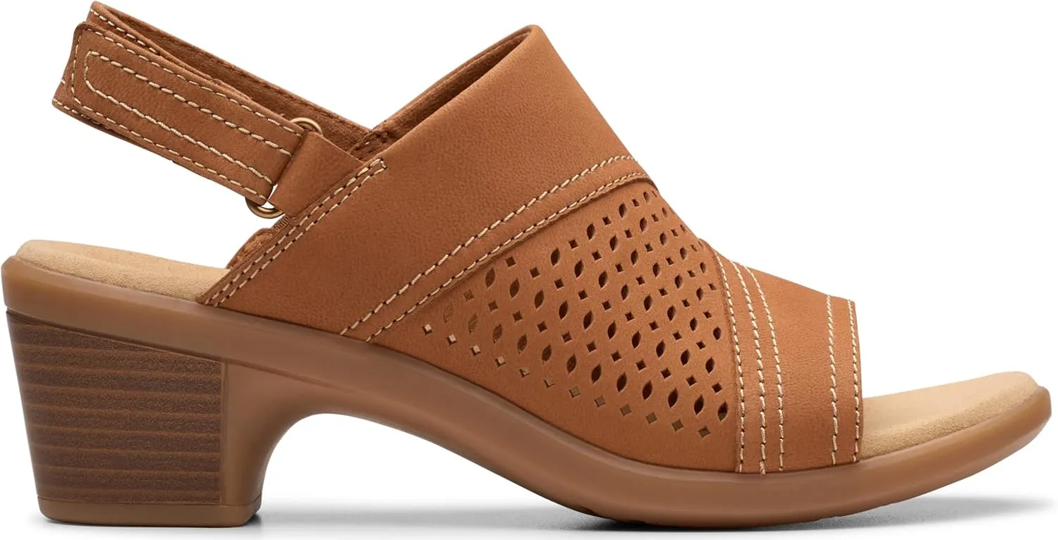 Clarks Women's Emily2 Mist Heeled Sandal