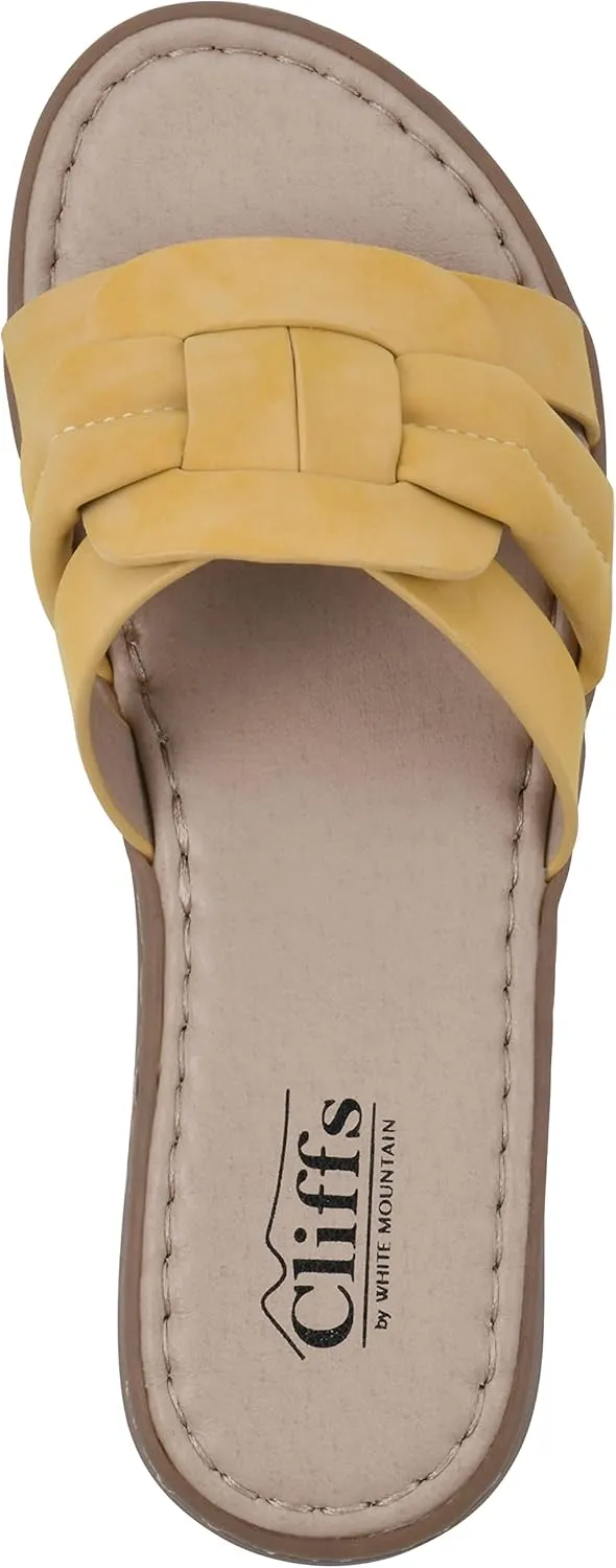 CLIFFS BY WHITE MOUNTAIN Women's Squarely Sandal