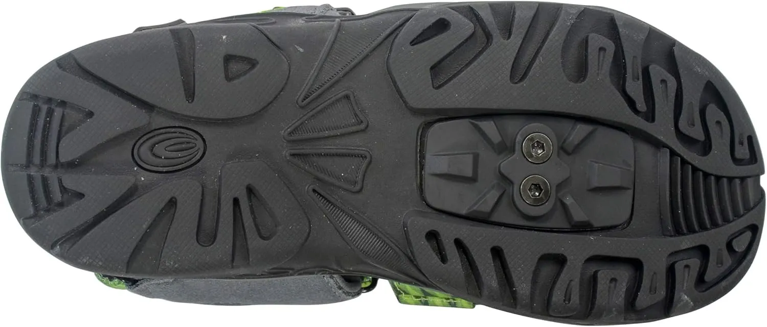 Clipless Sandal for Cycling with Closed Toe Design
