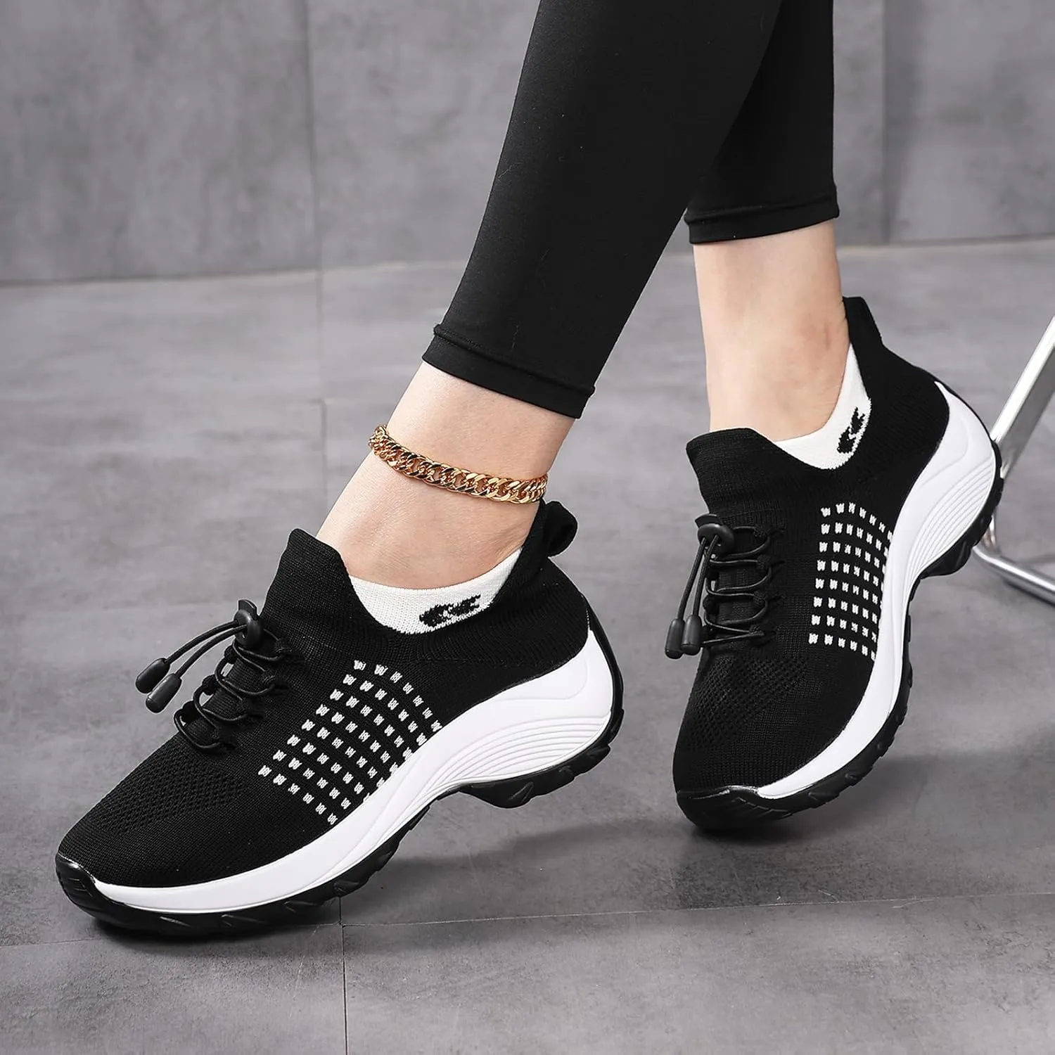 Comfort Wear Orthowear Shoes for Women Men, Unisex Orthopedic Shoes for Women Breathable Comfortable Plantar Fasciitis Ortho Sneakers Running Walking Non Slip Stretch Cushion Comfortwear Shoe