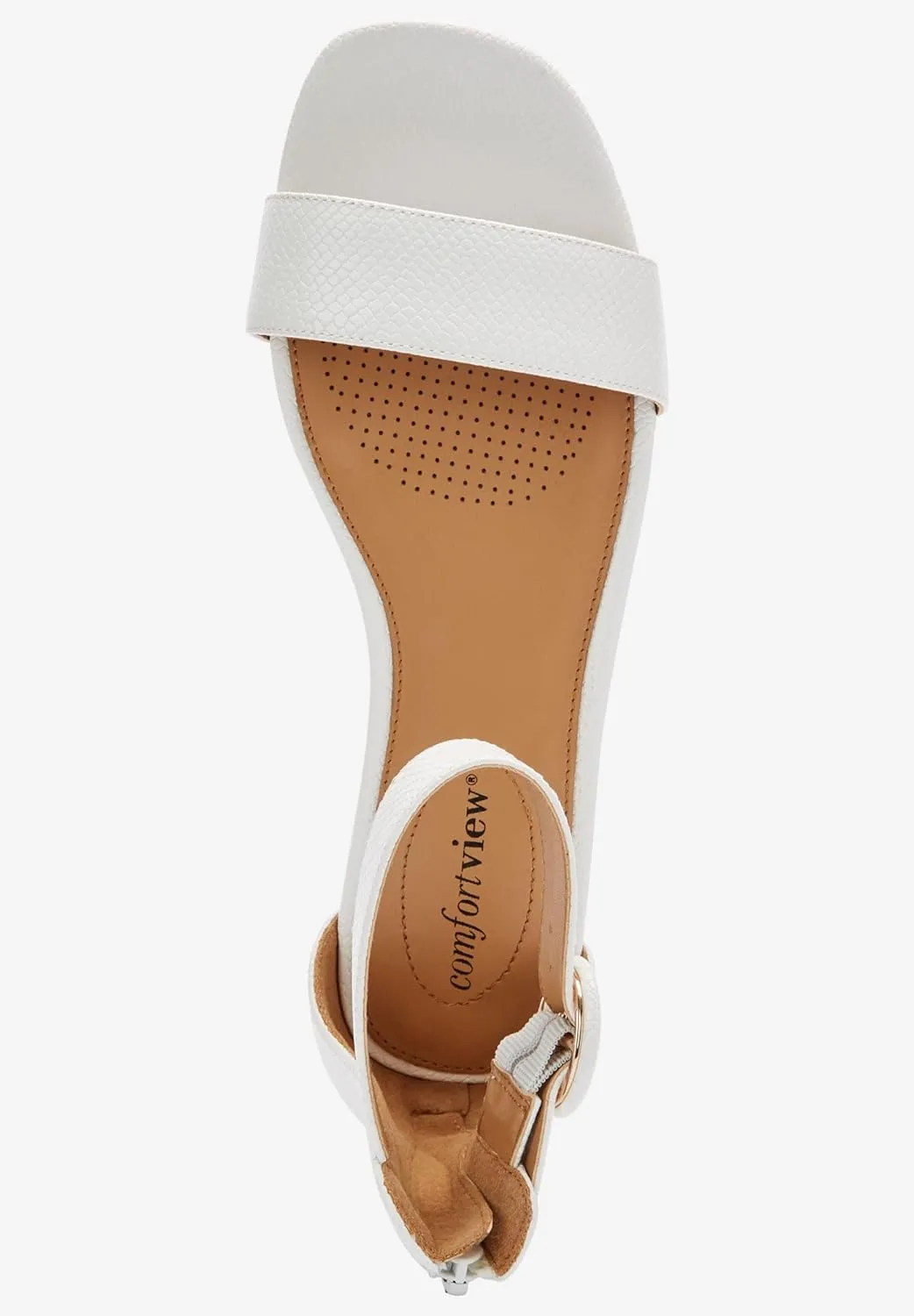 Comfortview Women's Wide Width The Alora Sandal