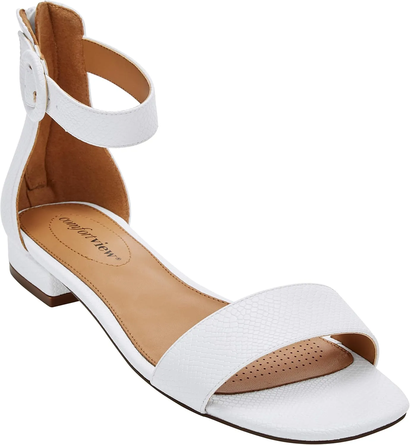 Comfortview Women's Wide Width The Alora Sandal
