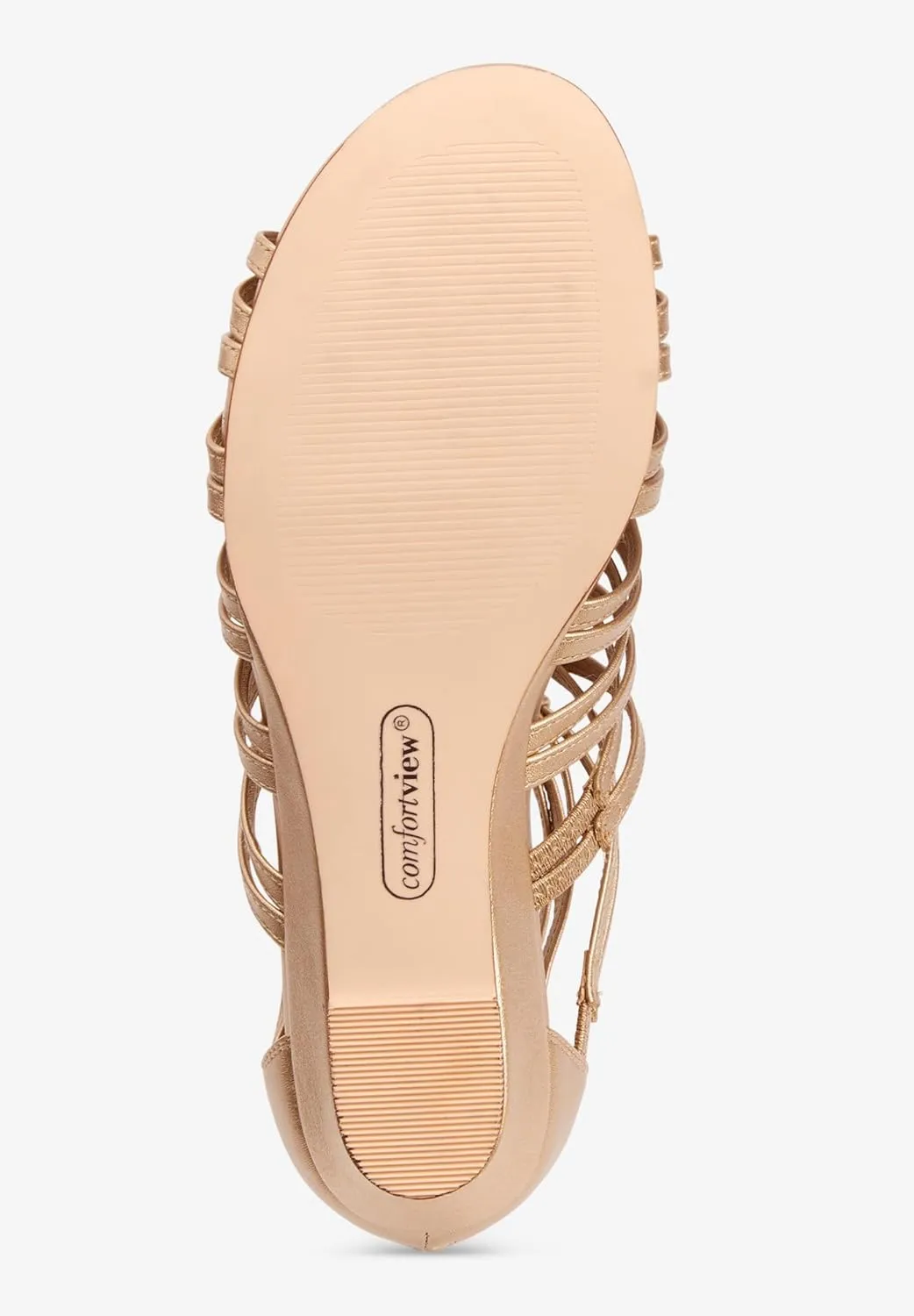 Comfortview Women's Wide Width The Helen Sandal