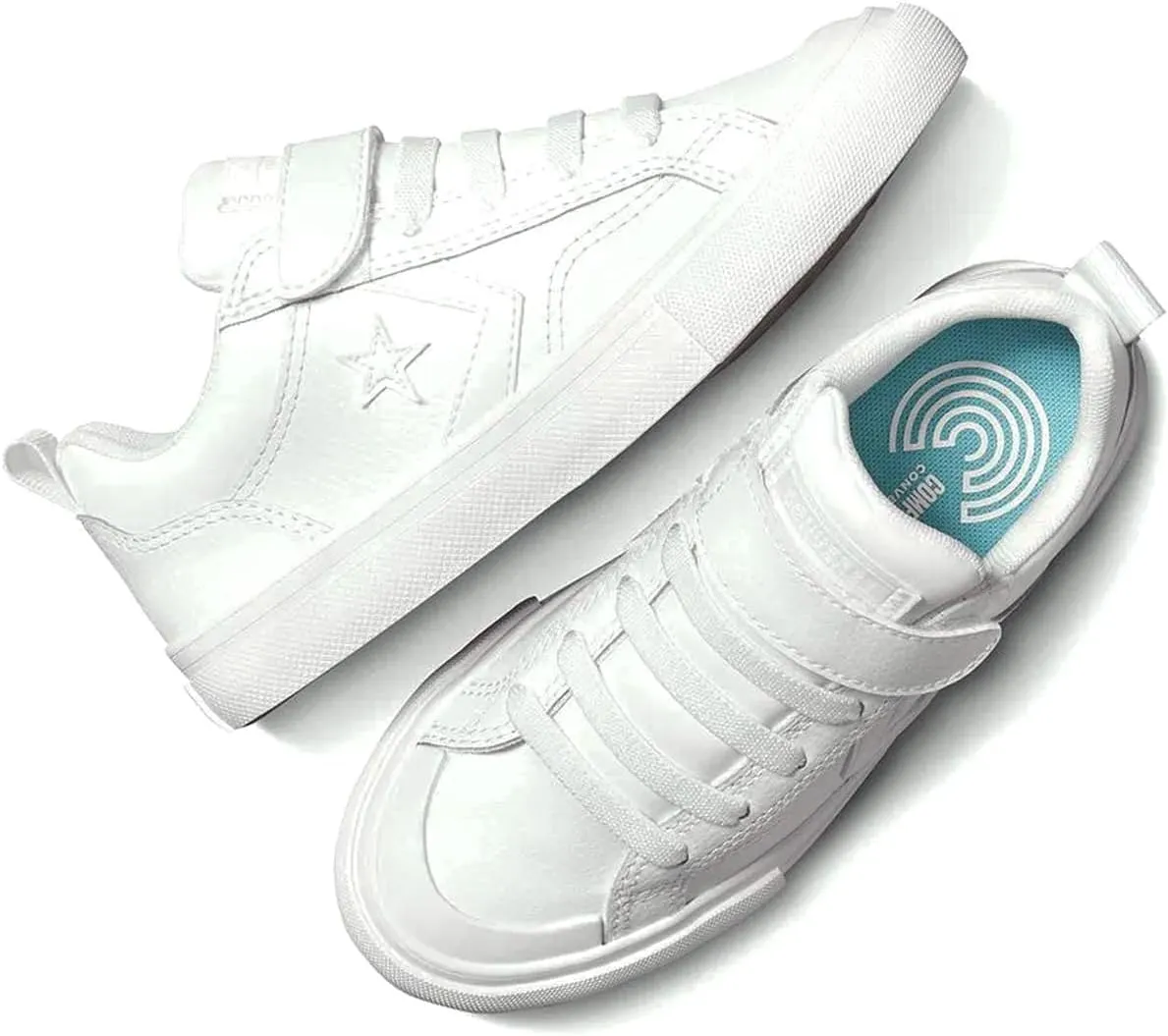 Converse Unisex-Child Pro Blaze Strap Leather (Little Kid) Sneaker