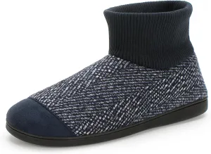 Cozylook Mens Slipper Socks Fleece Lined Non-slip Soles, Winter Soft Thick Cozy Home Boots, Warm Fuzzy House Shoes Indoor