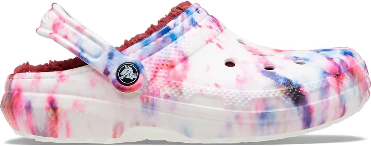 Crocs Unisex-Adult Classic Lined Tie-Dye Clog