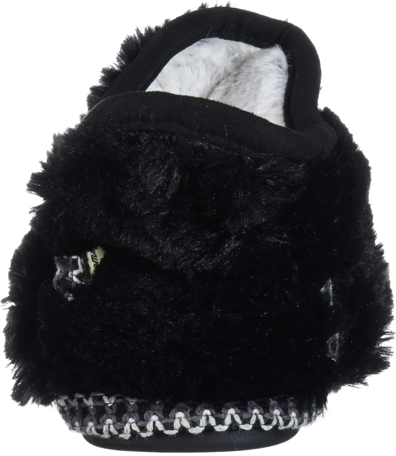 Dearfoams Kids' Charlotte Furry Bootie Slipper