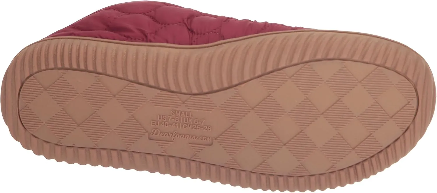 Dearfoams Men's Indoor/Outdoor Warm Up Bootie Slipper