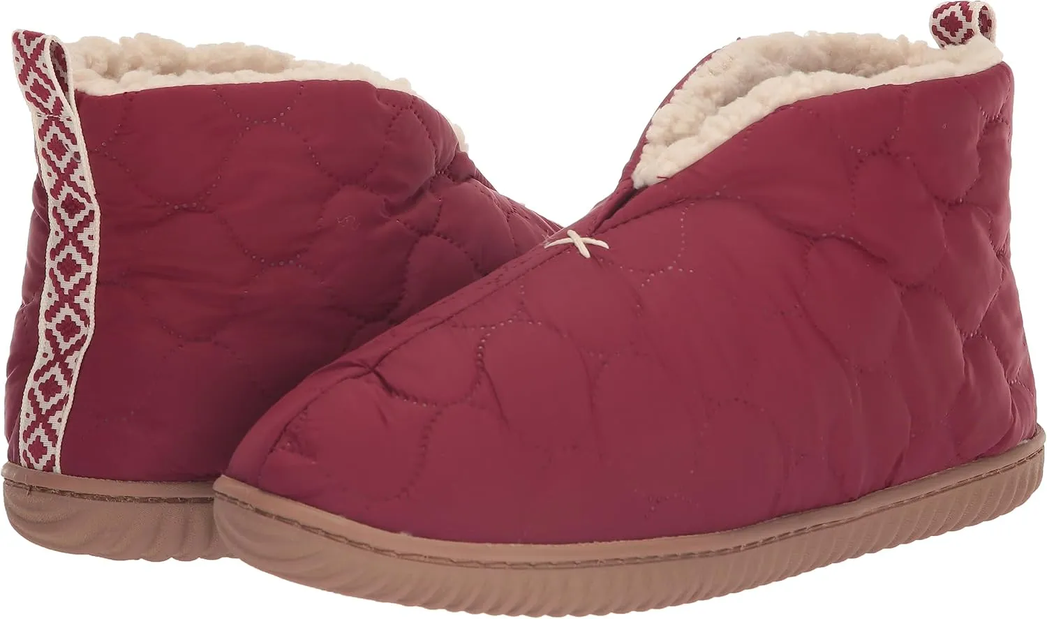 Dearfoams Men's Indoor/Outdoor Warm Up Bootie Slipper