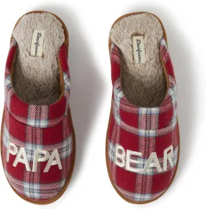 Dearfoams Men's Papa Bear Slipper