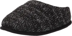 Dearfoams Women's Alicia Ragg Knit Clog Slipper