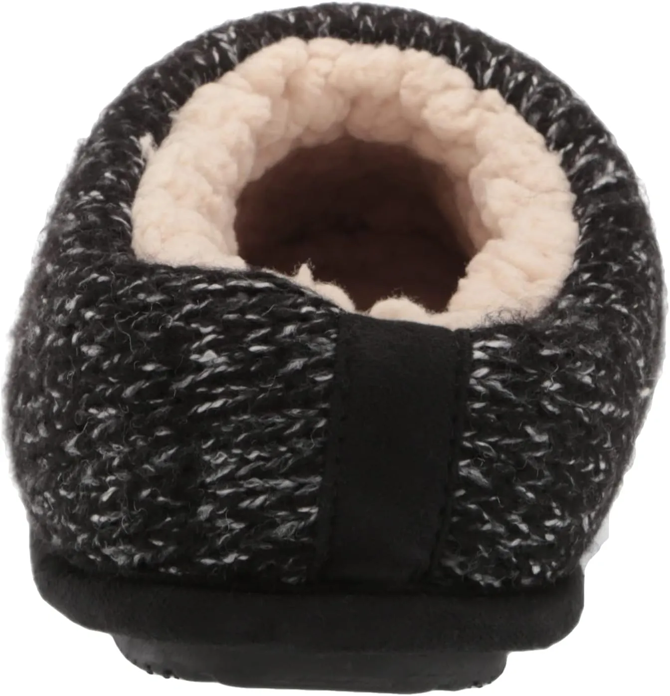 Dearfoams Women's Alicia Ragg Knit Clog Slipper
