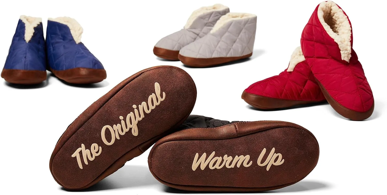 Dearfoams Women's Heritage Warm Up Bootie