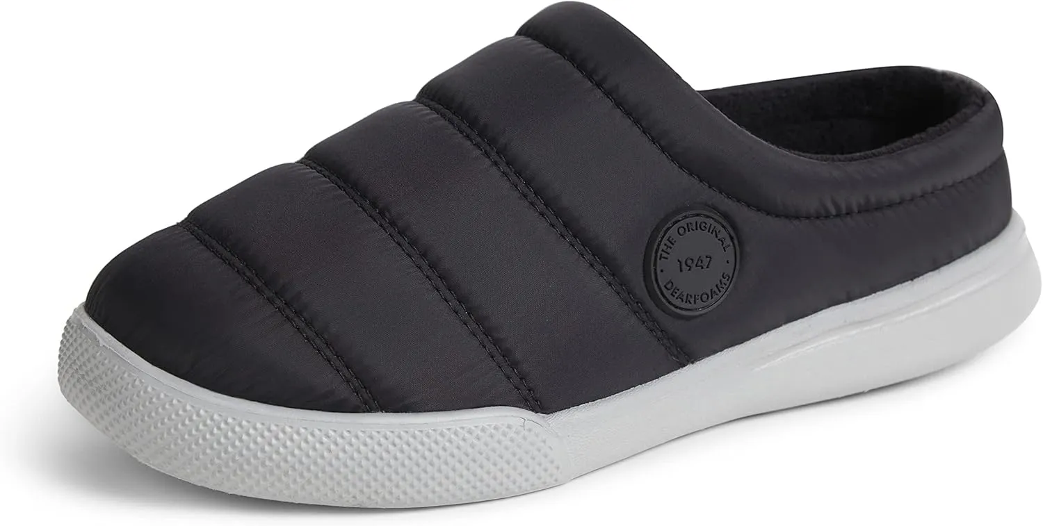 Dearfoams Women's Kendra Sport Lounge Memory Foam Clog Slipper