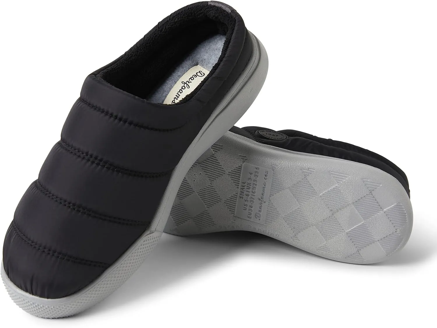Dearfoams Women's Kendra Sport Lounge Memory Foam Clog Slipper