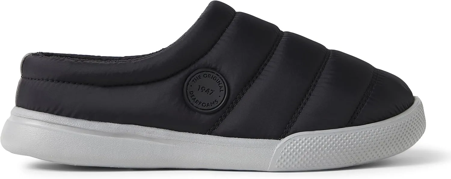 Dearfoams Women's Kendra Sport Lounge Memory Foam Clog Slipper