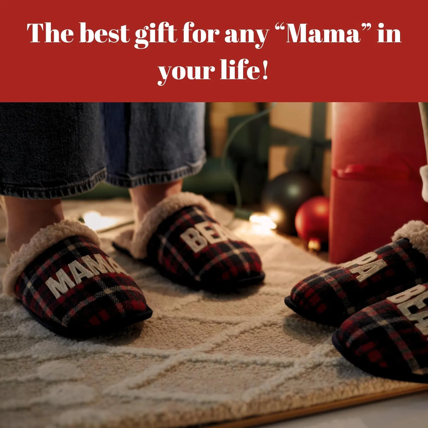 Dearfoams Women's Mama Bear Slipper