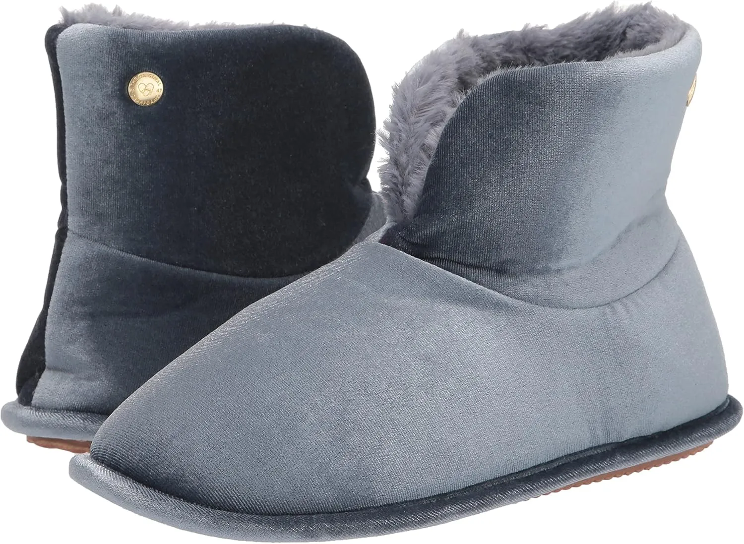 Dearfoams Women's Sara Velour Bootie