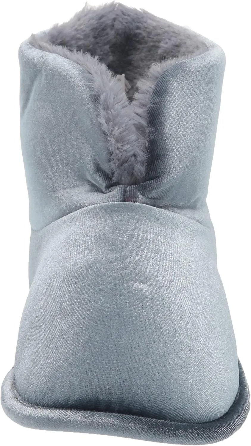 Dearfoams Women's Sara Velour Bootie