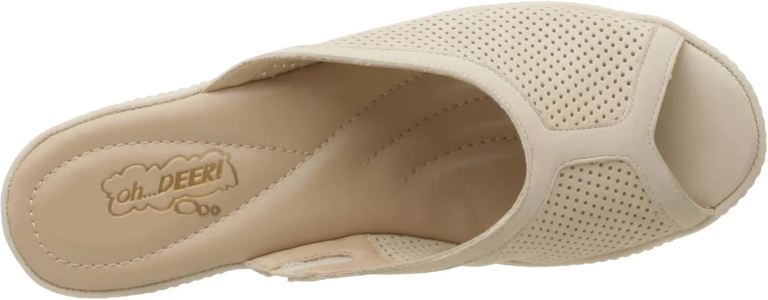 Deer Stags Women's Sue Wedge Sandal