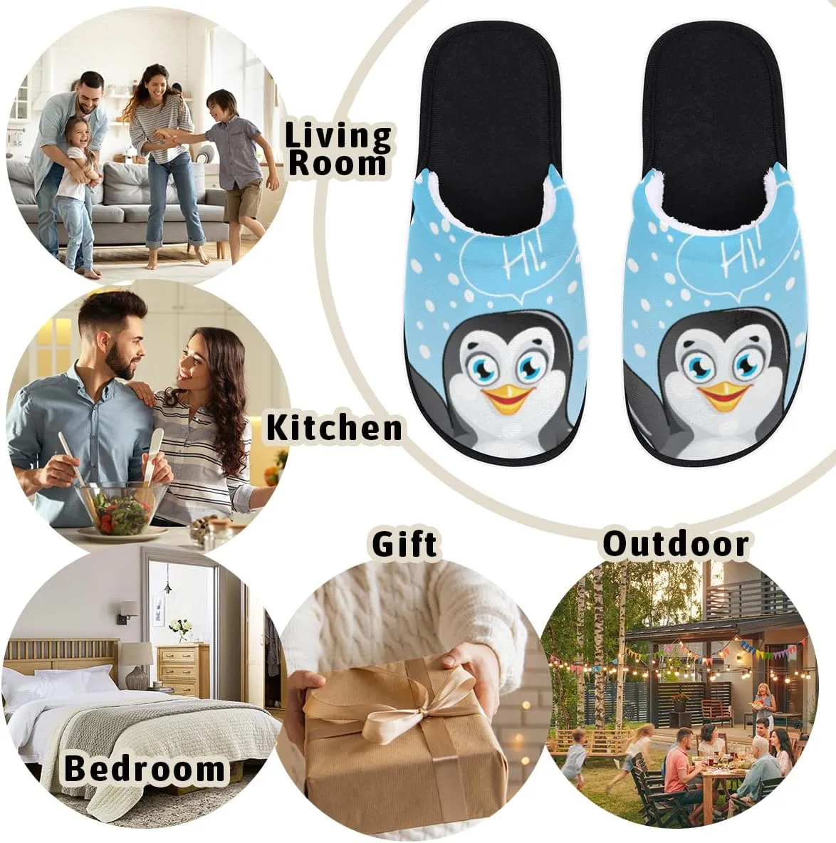 Dog Witch Soft Women Slippers Cozy House Shoes Lightweight Fuzzy Slippers Memory Foam Slippers for Women Indoor and Outdoor