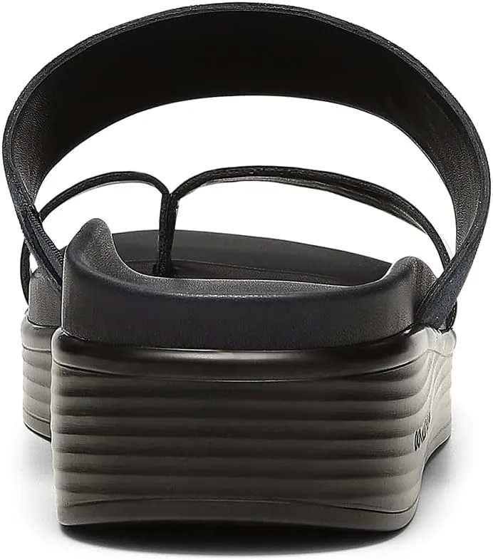 Donald Pliner Women's Farris Distressed Metallic Wedge Sandal