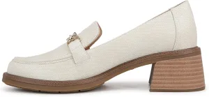 Dr. Scholl's Shoes Womens Rate Up Bit Slip On Block Heel Loafer