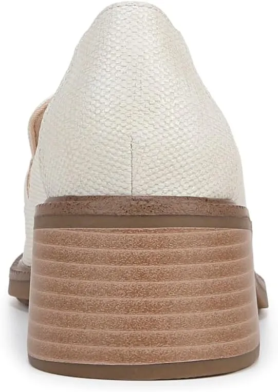 Dr. Scholl's Shoes Womens Rate Up Bit Slip On Block Heel Loafer