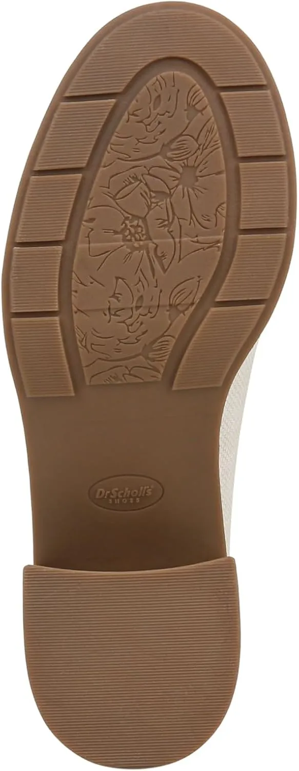 Dr. Scholl's Shoes Womens Rate Up Bit Slip On Block Heel Loafer