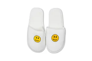 Drew House Logo Off-White Slides