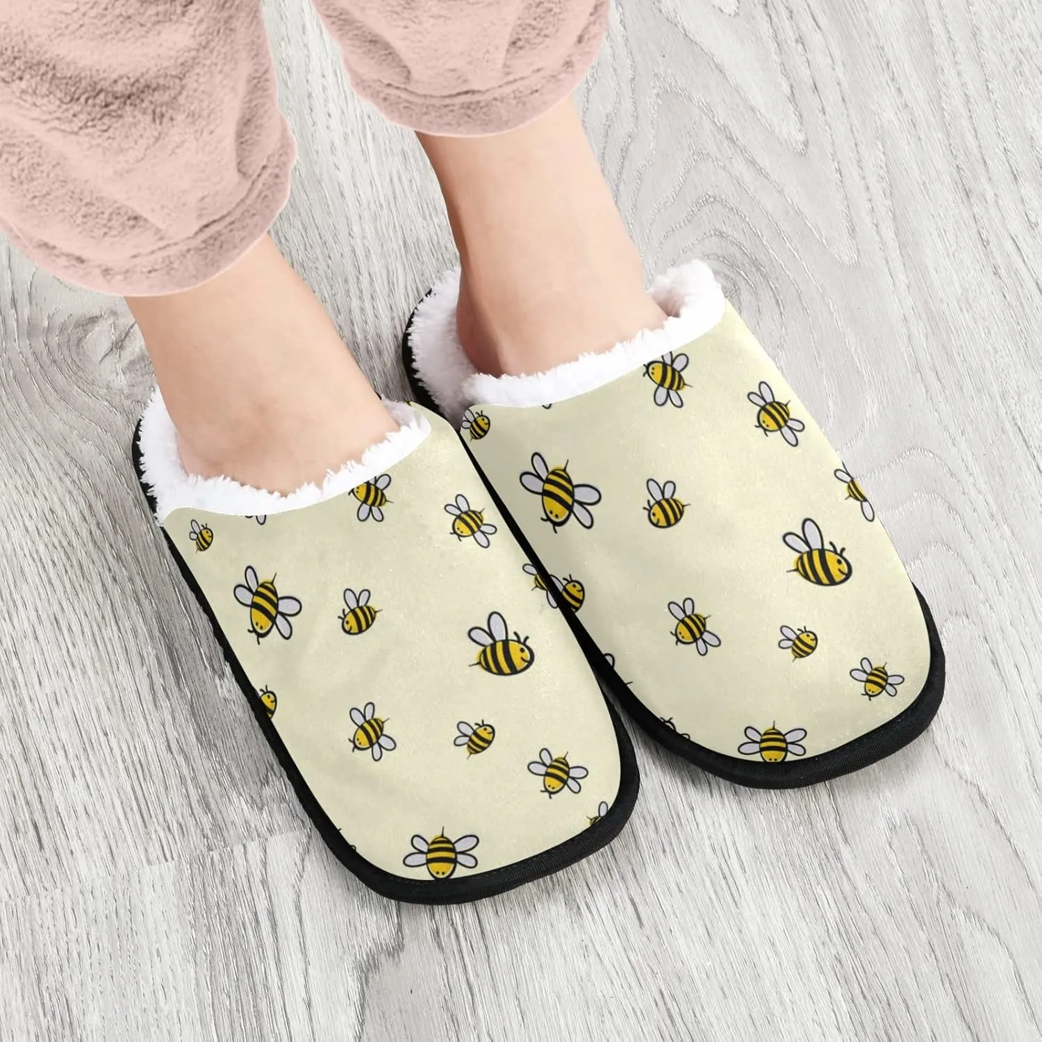 Dussdil Winter Spa Slippers Home House Slippers for Women Men Travel Slipper Soft Memory Foam Slipper Non Slip for Hotel Bedroom Shoes Slippers