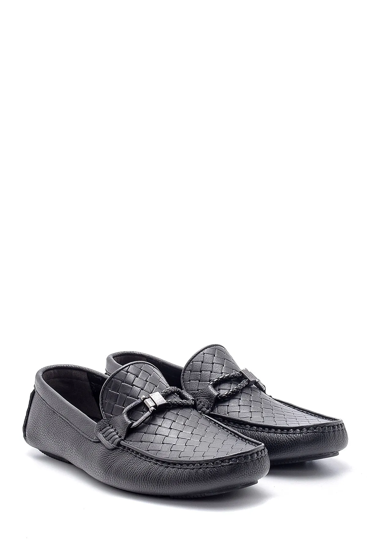 Erkek Deri Toka Detaylı Loafer