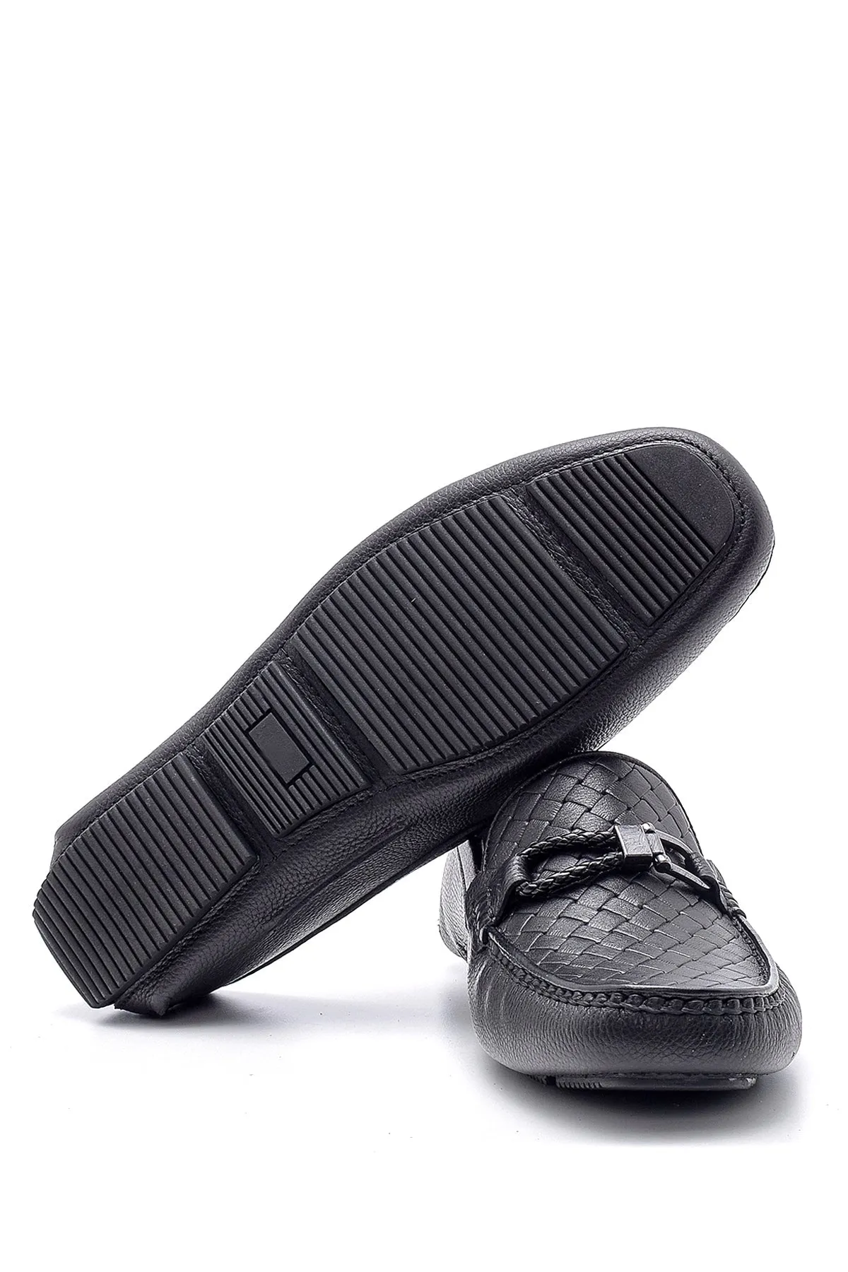 Erkek Deri Toka Detaylı Loafer