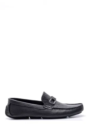 Erkek Deri Toka Detaylı Loafer