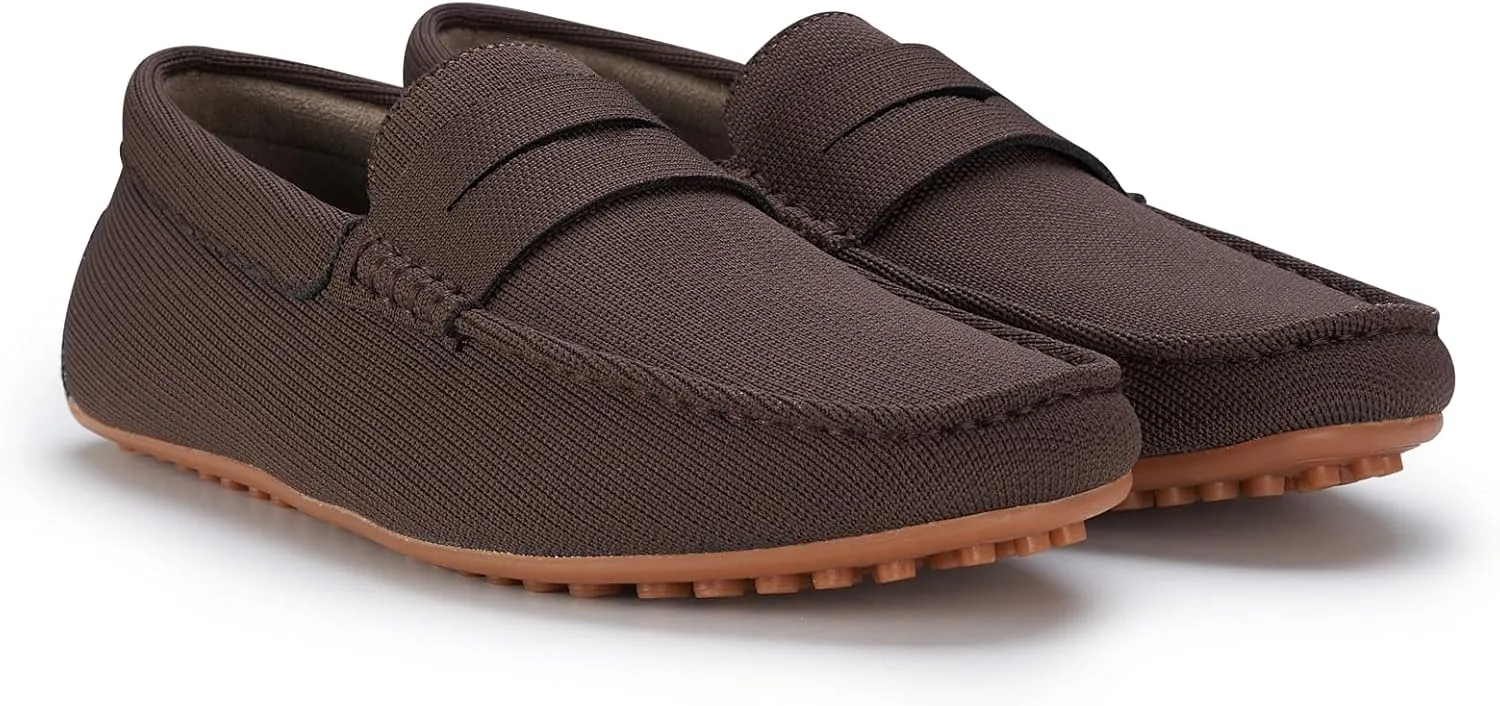 Ferro Aldo Dylan MFA19671 Classic Moc-Toe Penny Loafers for Men