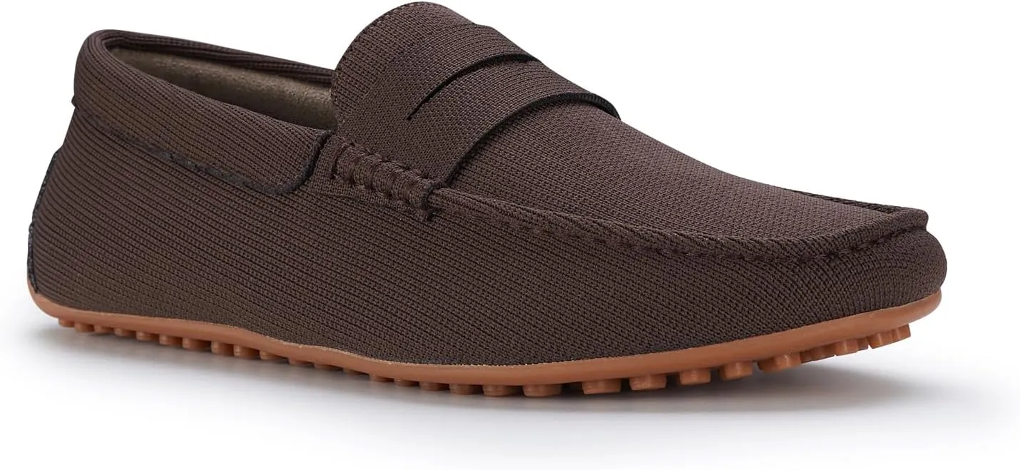 Ferro Aldo Dylan MFA19671 Classic Moc-Toe Penny Loafers for Men