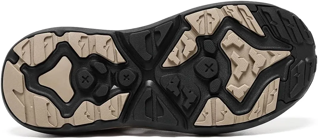 FIEEIF Hiking Sandals for Men Closed Toe Comfortable Sports Breathable Slip Resistance Athletic Sandal Walking Summer Men's Outdoor Shoes