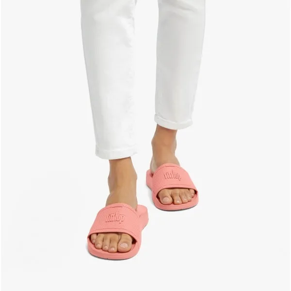 FitFlop iQUSHION Womens Rubber Pool Sliders Corralina