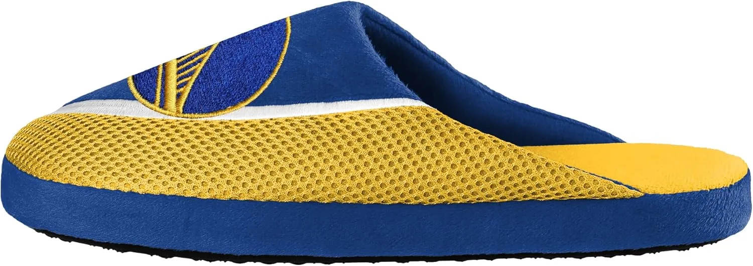 FOCO Men's NBA 2022 Big Logo Color Edge Slipper