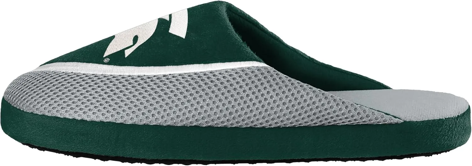 FOCO Men's NCAA 2022 Big Logo Color Edge Slipper