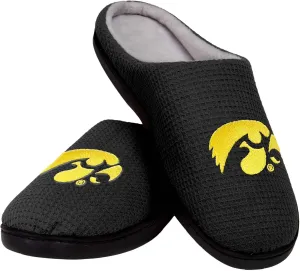 FOCO NCAA Mens Memory Foam Slide Slippers